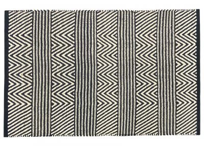 Triangle lines Cotton Rug