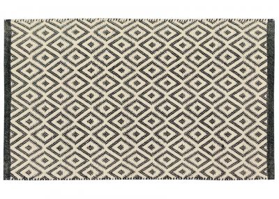 Dotted Diamond Accent Rug