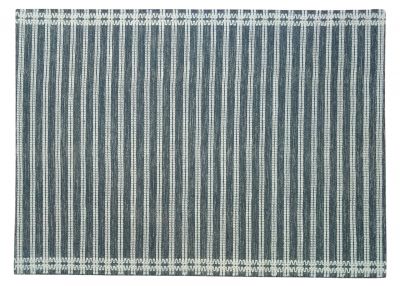 Handwoven Lines Cotton Wool Rug