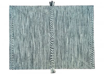 Triangular Lines Cotton Wool Rug